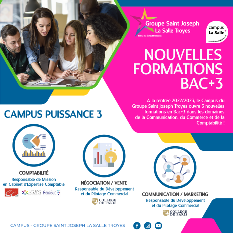 Campus Puissance 3 - Groupe Saint Joseph La Salle Troyes