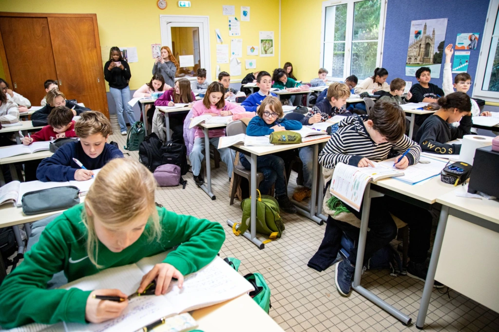 Classe d'école élémentaire La Salle Troyes